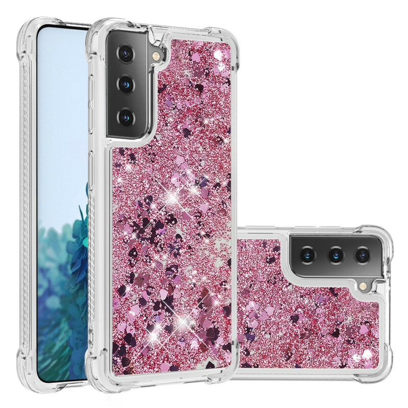 Coque Samsung Galaxy S21 5G Désires Paillettes Coque Samsung Galaxy S21 5G Désires Paillettes