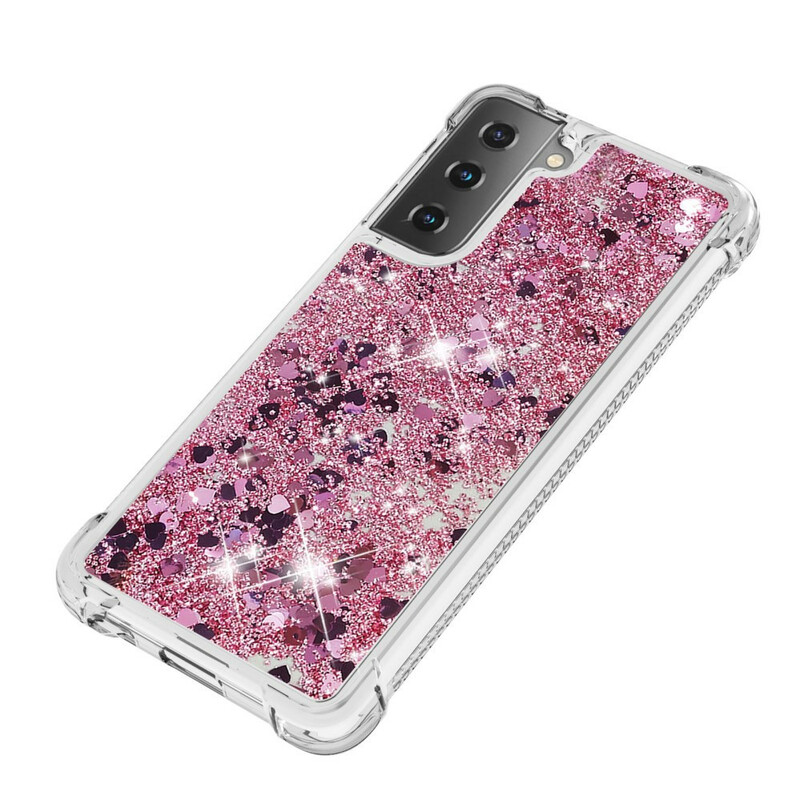 Coque Samsung Galaxy S21 5G Désires Paillettes Coque Samsung Galaxy S21 5G Désires Paillettes