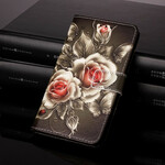 Housse Samsung Galaxy S21 5G Roses Dorées Housse Samsung Galaxy S21 5G Roses Dorées
