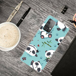 Coque Samsung Galaxy A72 5G Tas de Pandas