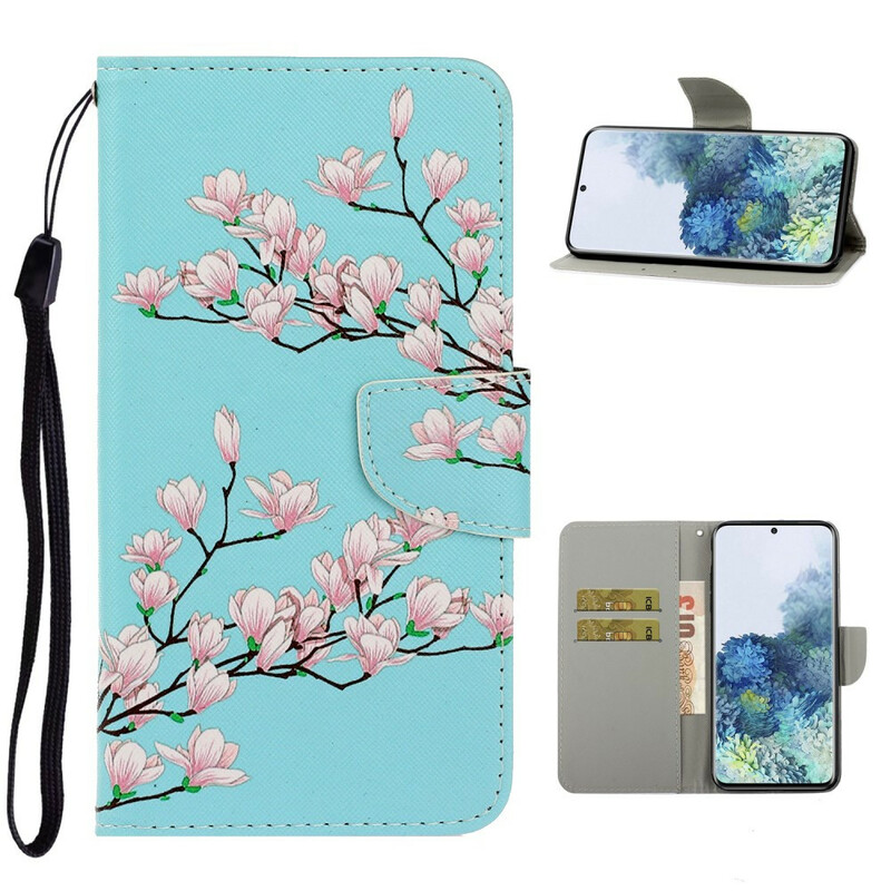 Housse Samsung Galaxy S21 Plus 5G Arbrissime à Lanière Housse Samsung Galaxy S21 Plus 5G Arbrissime à Lanière