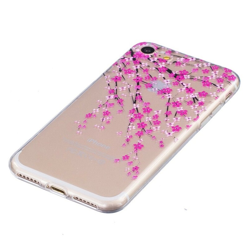 Coque iPhone 7 Cerisier à Fleurs