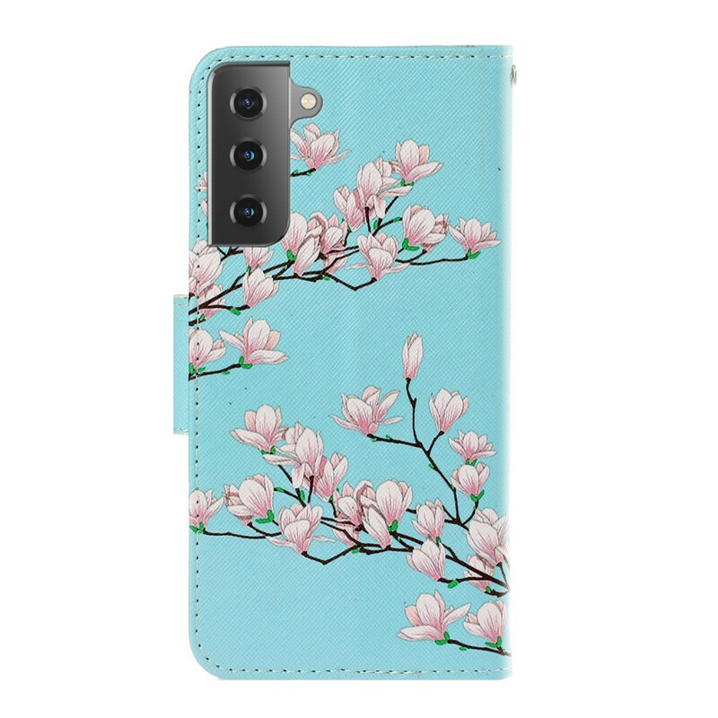 Housse Samsung Galaxy S21 5G Arbrissime à Lanière Housse Samsung Galaxy S21 5G Arbrissime à Lanière