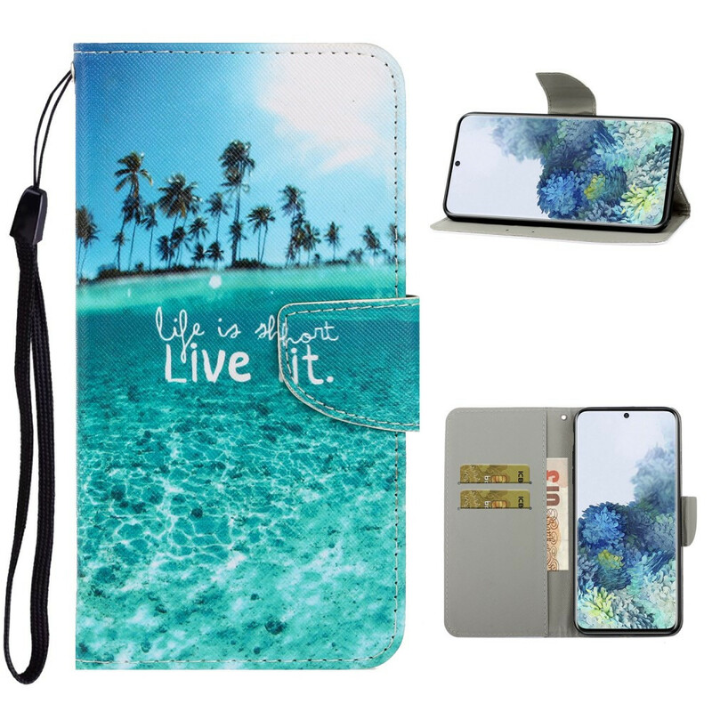 Housse Samsung Galaxy S21 5G Live It à Lanière Housse Samsung Galaxy S21 5G Live It à Lanière