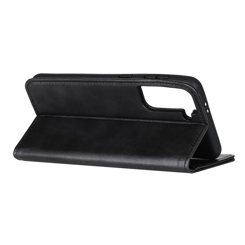 Flip Cover Samsung Galaxy S21 Plus 5G Cuir Fendu Vintage Flip Cover Samsung Galaxy S21 Plus 5G Cuir Fendu Vintage