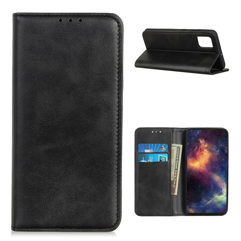 Flip Cover Samsung Galaxy A52 5G Cuir Fendu Vintage Flip Cover Samsung Galaxy A52 5G Cuir Fendu Vintage
