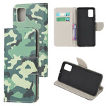 Housse Samsung Galaxy A52 5G Camouflage Militaire