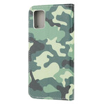 Housse Samsung Galaxy A52 5G Camouflage Militaire Housse Samsung Galaxy A52 5G Camouflage Militaire