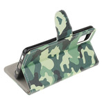 Housse Samsung Galaxy A52 5G Camouflage Militaire