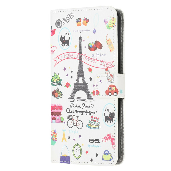 Housse Samsung Galaxy A52 5G J'adore Paris