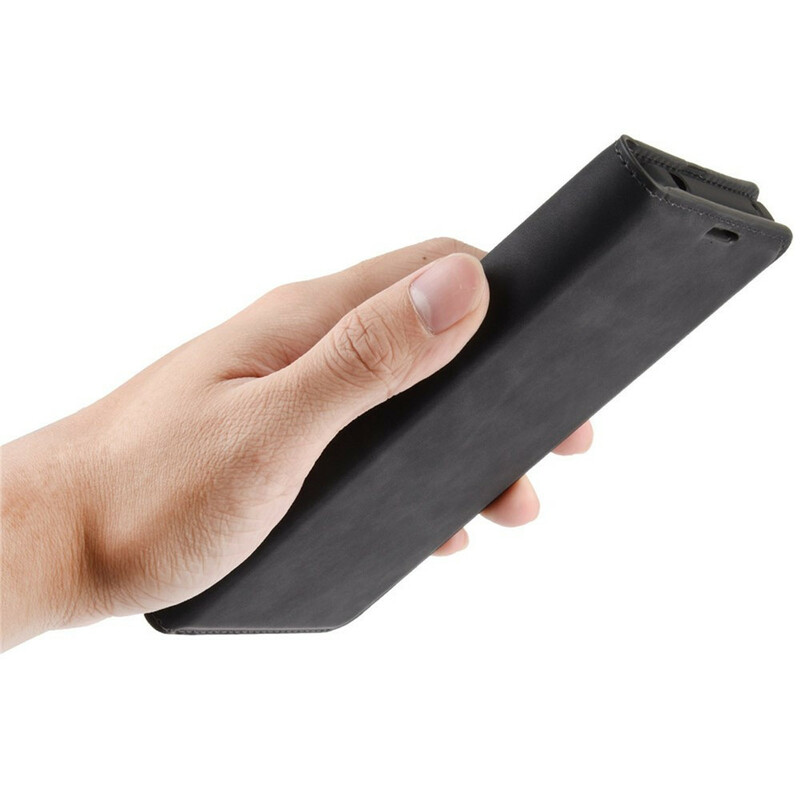 Flip Cover Samsung Galaxy S21 5G Effet Cuir Douceur Flip Cover Samsung Galaxy S21 5G Effet Cuir Douceur