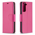 Housse Samsung Galaxy S21 5G Litchi Rabat Oblique Housse Samsung Galaxy S21 5G Litchi Rabat Oblique