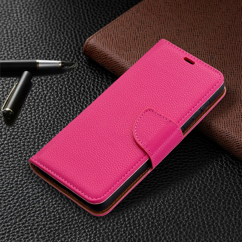 Housse Samsung Galaxy S21 5G Litchi Rabat Oblique Housse Samsung Galaxy S21 5G Litchi Rabat Oblique