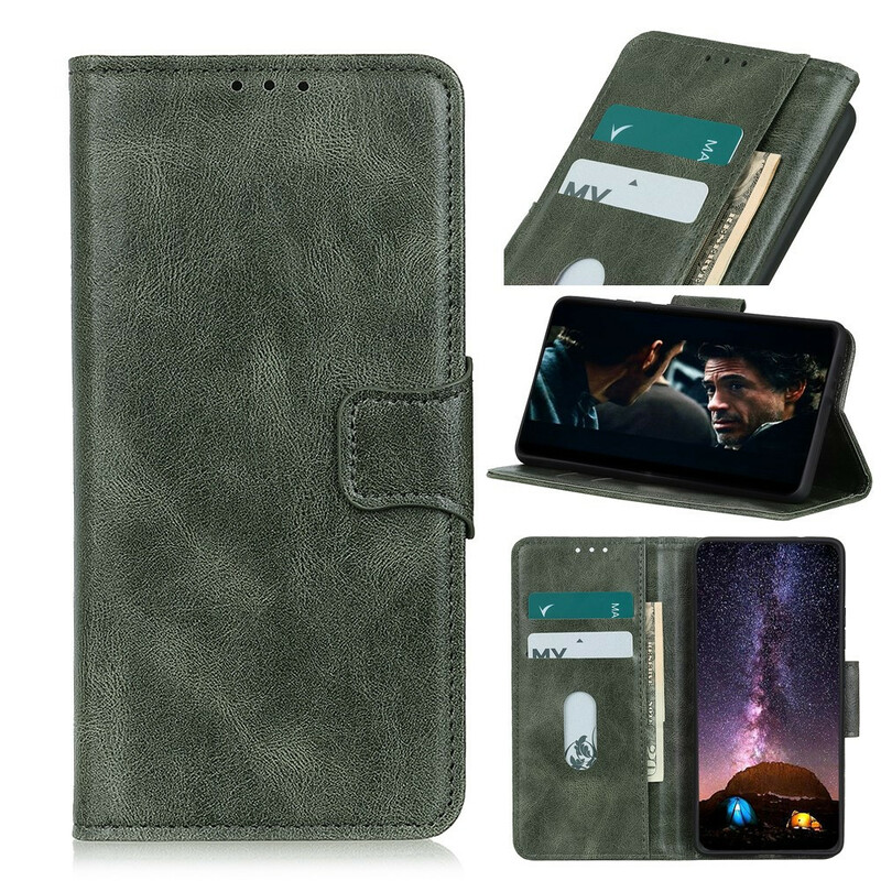 Housse Samsung Galaxy A52 5G Effet Cuir Fermoir Réversible Housse Samsung Galaxy A52 5G Effet Cuir Fermoir Réversible