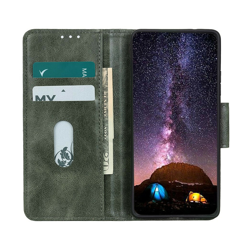 Housse Samsung Galaxy A52 5G Effet Cuir Fermoir Réversible Housse Samsung Galaxy A52 5G Effet Cuir Fermoir Réversible