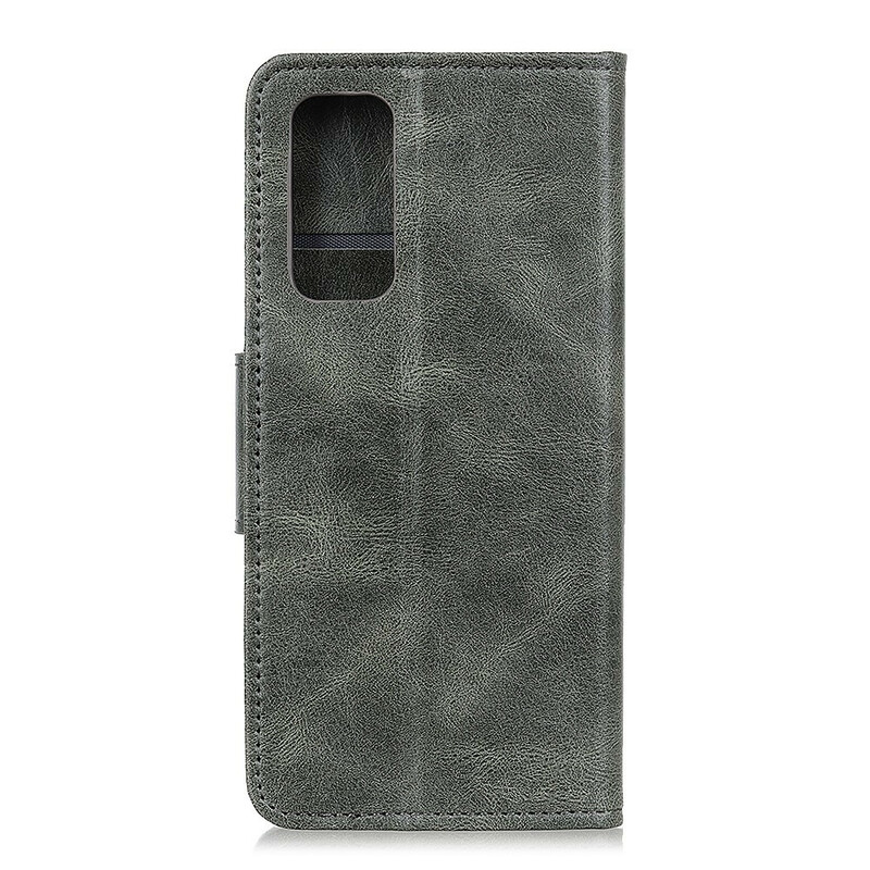 Housse Samsung Galaxy A52 5G Effet Cuir Fermoir Réversible Housse Samsung Galaxy A52 5G Effet Cuir Fermoir Réversible