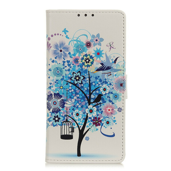 Housse Samsung Galaxy A52 5G Arbre Fleuri