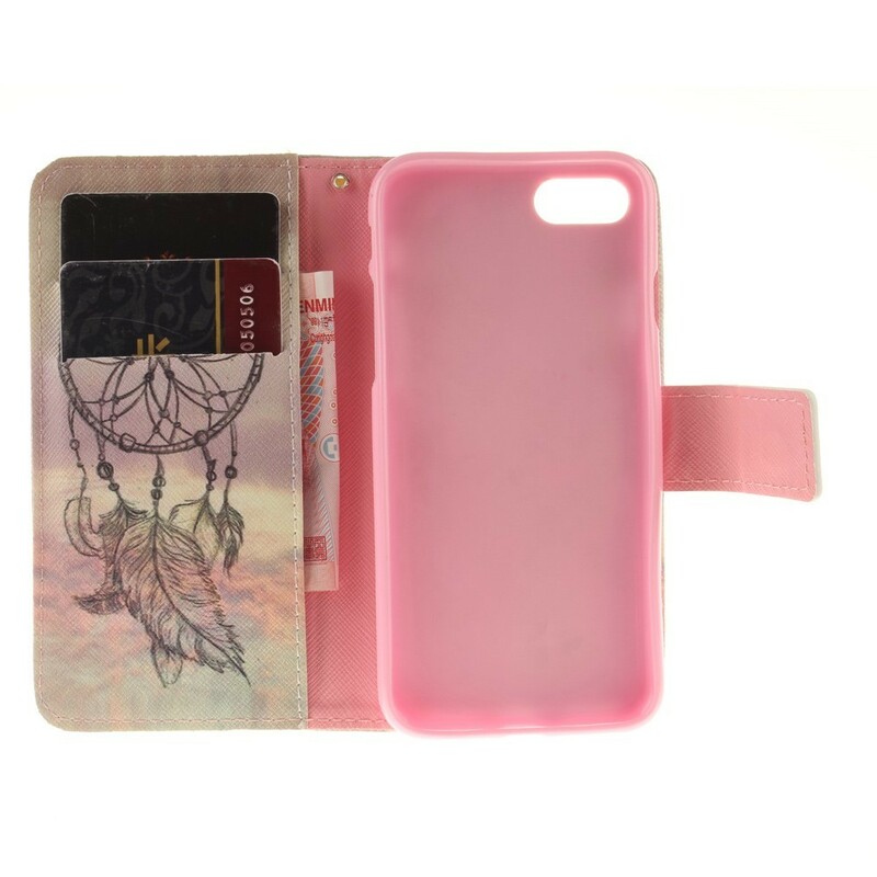 Housse iPhone 7 Attrape Rêves Plumes Housse iPhone 7 Attrape Rêves Plumes