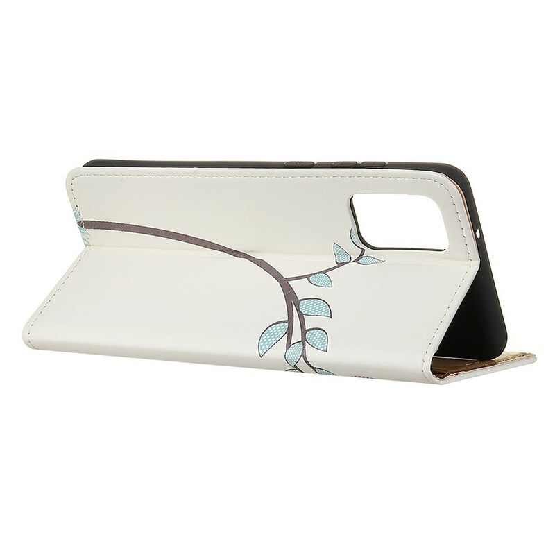 Housse Samsung Galaxy A52 5G Couple De Hiboux Sur l'Arbre