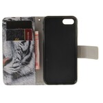 Housse iPhone 7 Tigre Blanc