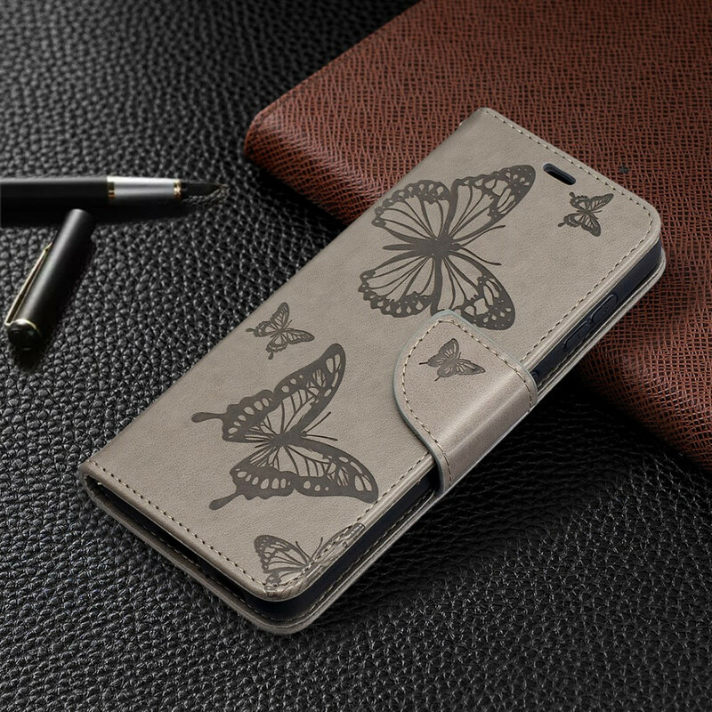 Housse Samsung Galaxy S21 5G Les Papillons en Vol avec Lanière Housse Samsung Galaxy S21 5G Les Papillons en Vol avec Lanière