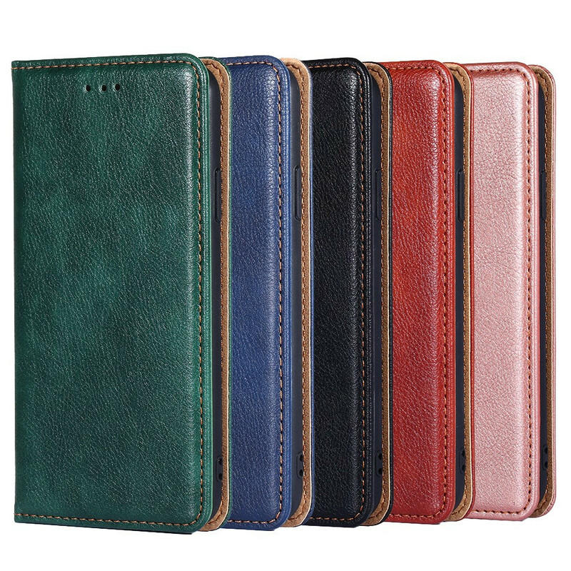 Flip Cover Samsung Galaxy S21 5G Style Cuir Classique Flip Cover Samsung Galaxy S21 5G Style Cuir Classique