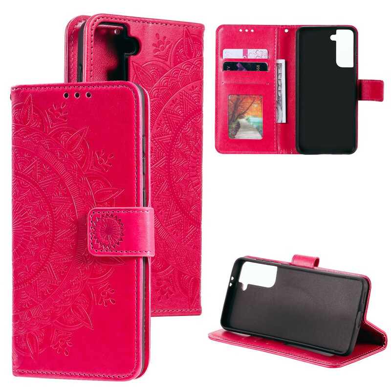 Housse Samsung Galaxy S21 5G Mandala Soleil Housse Samsung Galaxy S21 5G Mandala Soleil