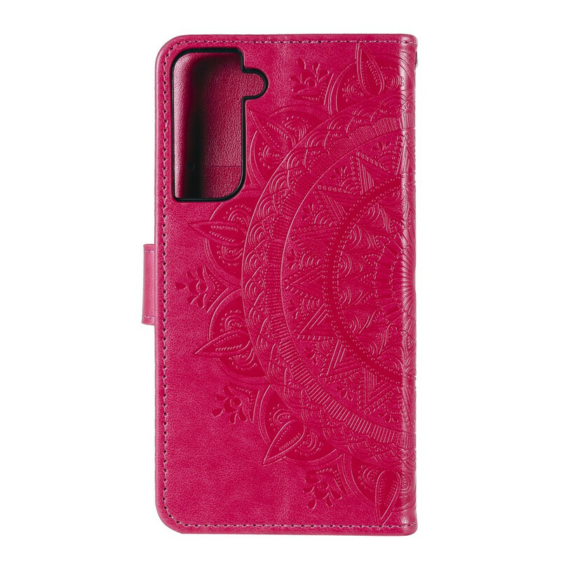 Housse Samsung Galaxy S21 5G Mandala Soleil Housse Samsung Galaxy S21 5G Mandala Soleil