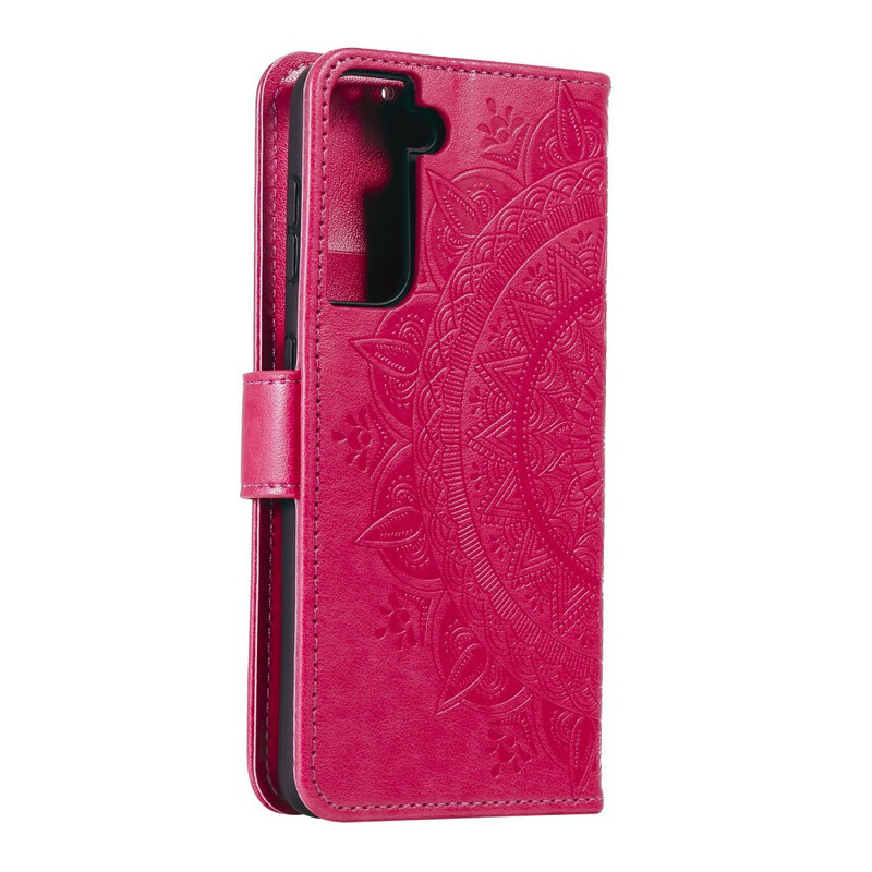 Housse Samsung Galaxy S21 5G Mandala Soleil Housse Samsung Galaxy S21 5G Mandala Soleil