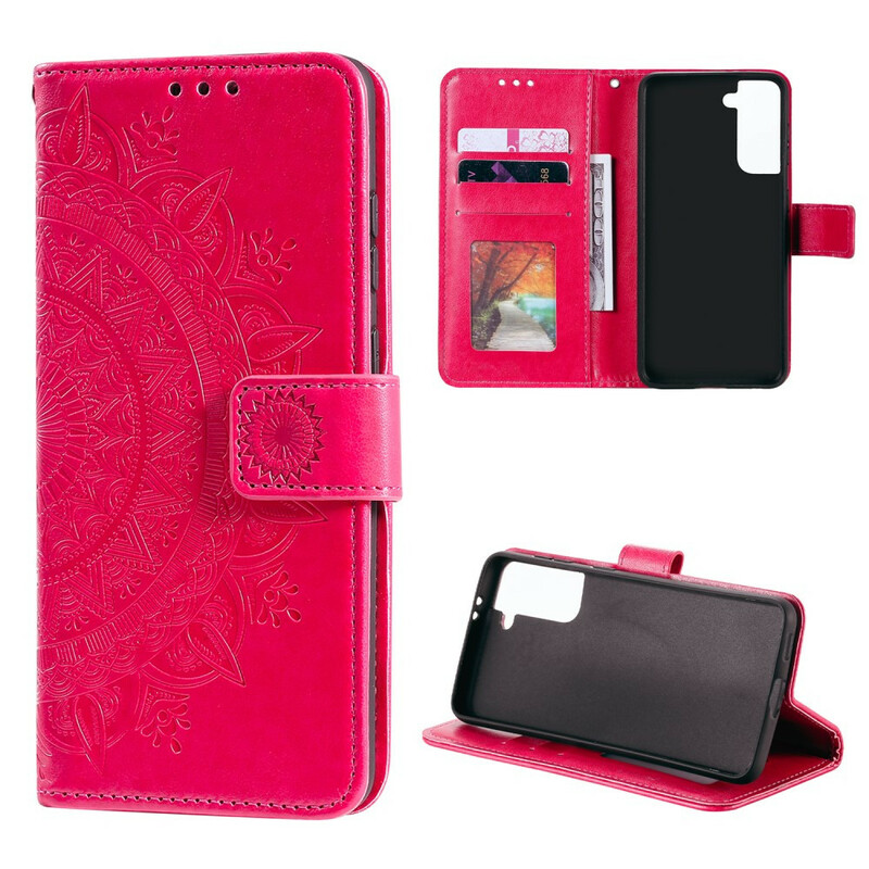 Housse Samsung Galaxy S21 5G Mandala Soleil Housse Samsung Galaxy S21 5G Mandala Soleil