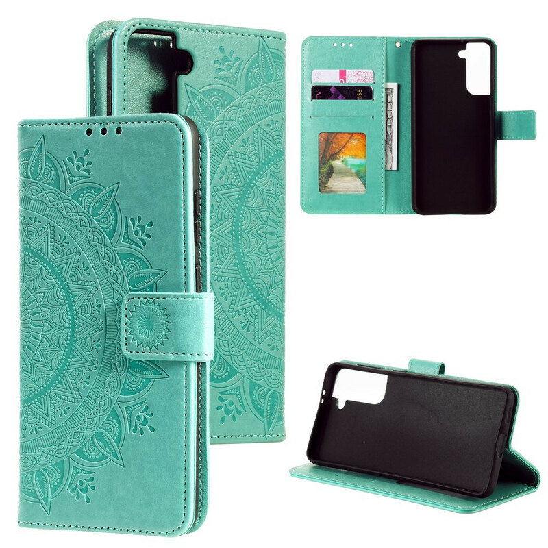 Housse Samsung Galaxy S21 5G Mandala Soleil Housse Samsung Galaxy S21 5G Mandala Soleil