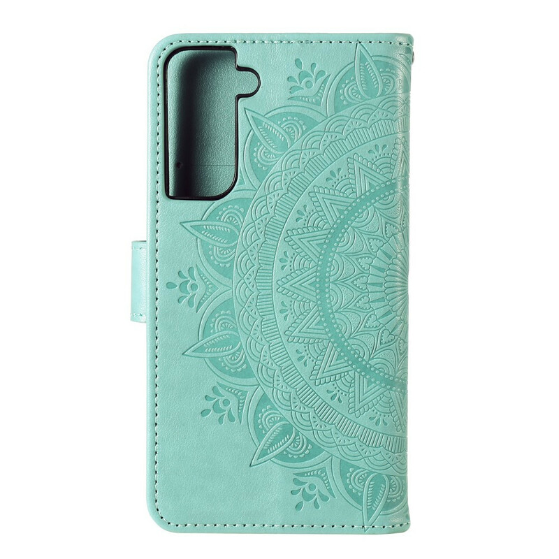 Housse Samsung Galaxy S21 5G Mandala Soleil Housse Samsung Galaxy S21 5G Mandala Soleil