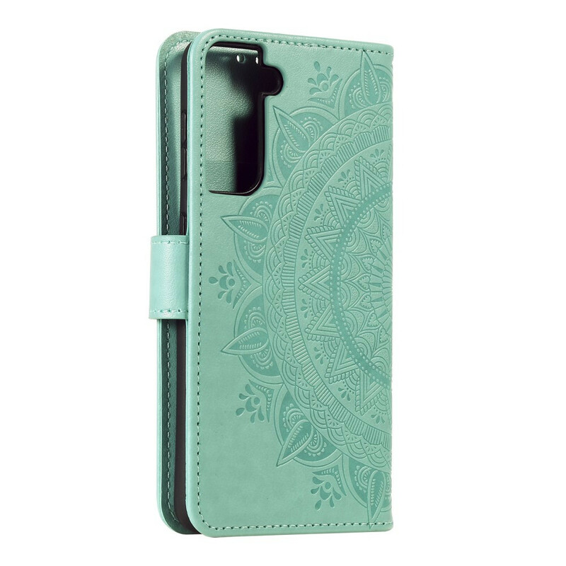Housse Samsung Galaxy S21 5G Mandala Soleil Housse Samsung Galaxy S21 5G Mandala Soleil