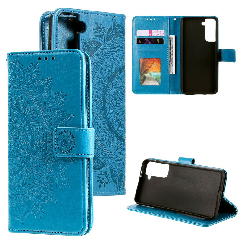 Housse Samsung Galaxy S21 5G Mandala Soleil Housse Samsung Galaxy S21 5G Mandala Soleil