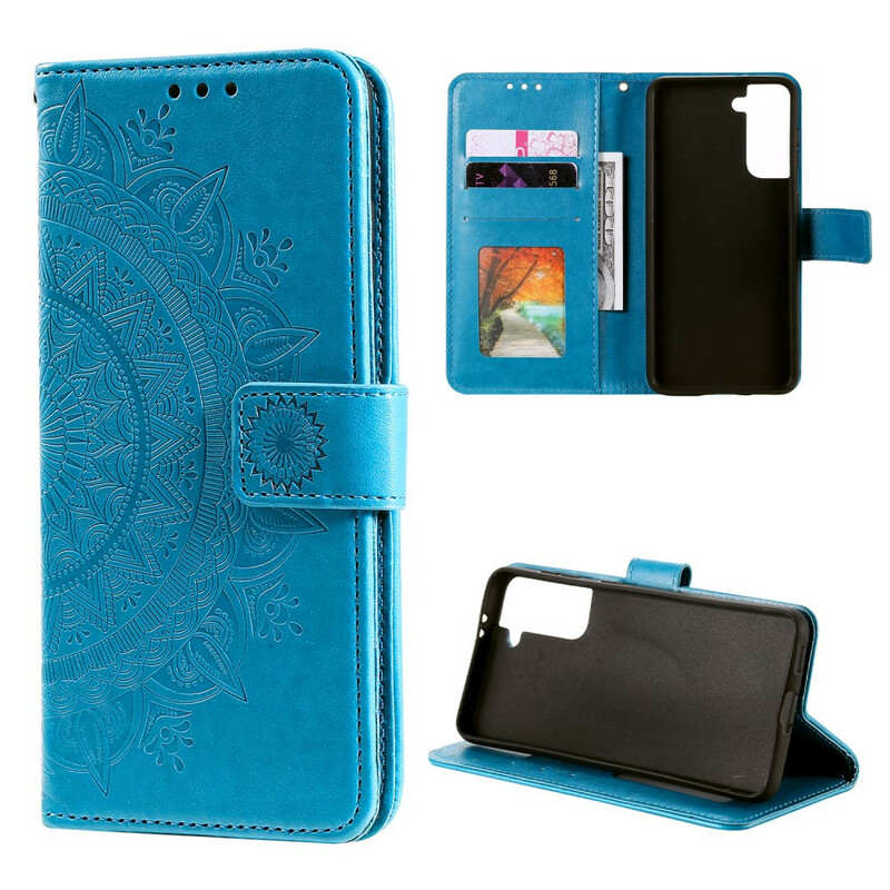 Housse Samsung Galaxy S21 5G Mandala Soleil Housse Samsung Galaxy S21 5G Mandala Soleil