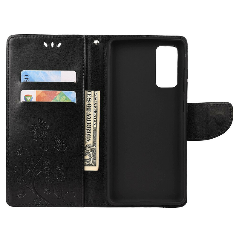 Housse Samsung Galaxy A52 5G Papillons Enchantés Housse Samsung Galaxy A52 5G Papillons Enchantés