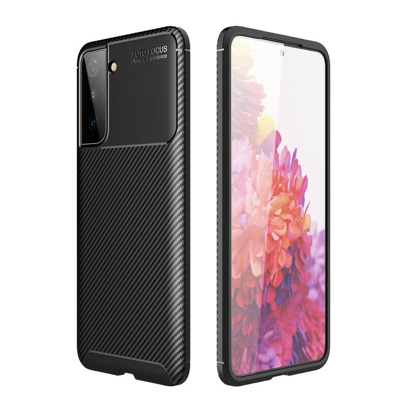 Coque Samsung Galaxy S21 5G Flexible Texture Fibre Carbone Coque Samsung Galaxy S21 5G Flexible Texture Fibre Carbone
