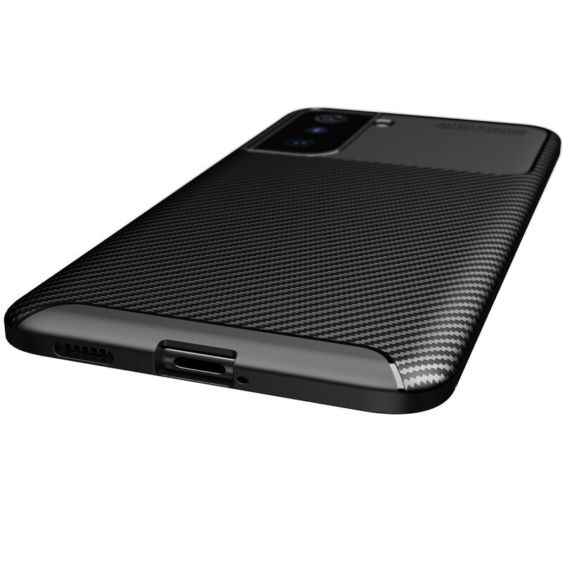 Coque Samsung Galaxy S21 5G Flexible Texture Fibre Carbone Coque Samsung Galaxy S21 5G Flexible Texture Fibre Carbone