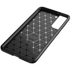 Coque Samsung Galaxy S21 5G Flexible Texture Fibre Carbone Coque Samsung Galaxy S21 5G Flexible Texture Fibre Carbone