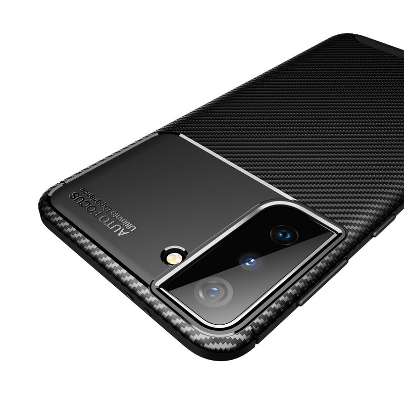 Coque Samsung Galaxy S21 5G Flexible Texture Fibre Carbone Coque Samsung Galaxy S21 5G Flexible Texture Fibre Carbone