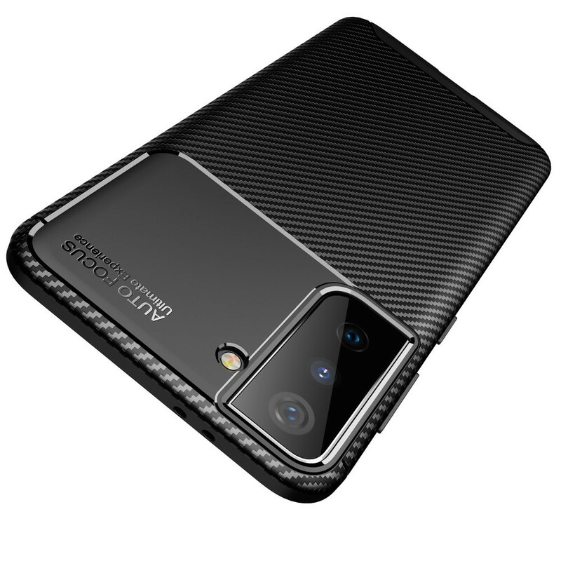 Coque Samsung Galaxy S21 5G Flexible Texture Fibre Carbone Coque Samsung Galaxy S21 5G Flexible Texture Fibre Carbone