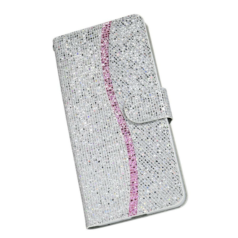 Housse Samsung Galaxy S21 5G Paillettes S Design Housse Samsung Galaxy S21 5G Paillettes S Design