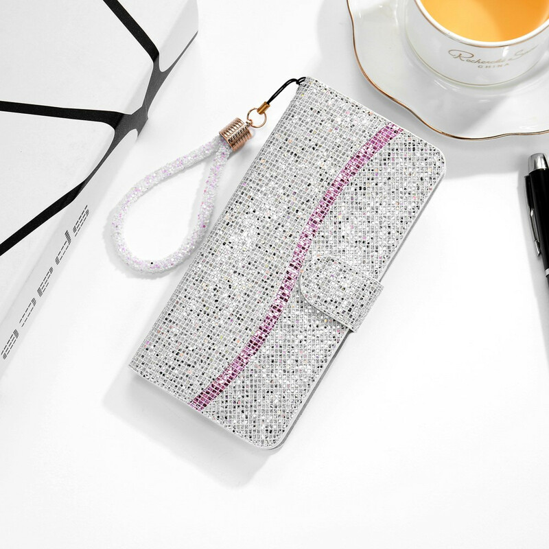 Housse Samsung Galaxy S21 5G Paillettes S Design Housse Samsung Galaxy S21 5G Paillettes S Design