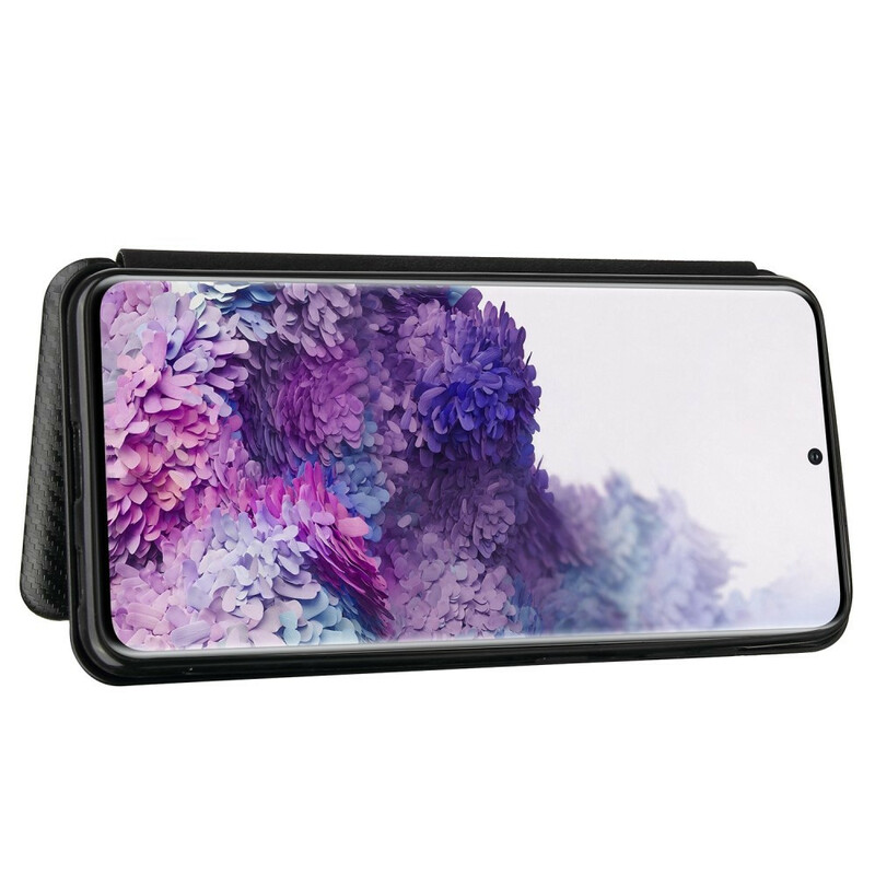 Flip Cover Samsung Galaxy S21 5G Fibre Carbone Flip Cover Samsung Galaxy S21 5G Fibre Carbone