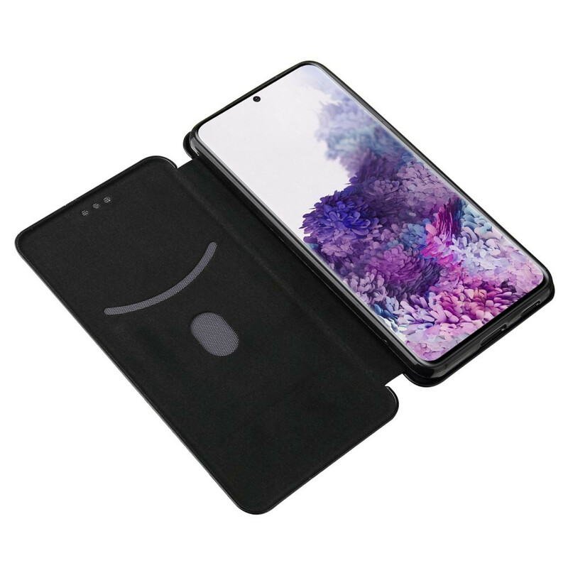 Flip Cover Samsung Galaxy S21 5G Fibre Carbone Flip Cover Samsung Galaxy S21 5G Fibre Carbone
