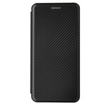 Flip Cover Samsung Galaxy S21 5G Fibre Carbone