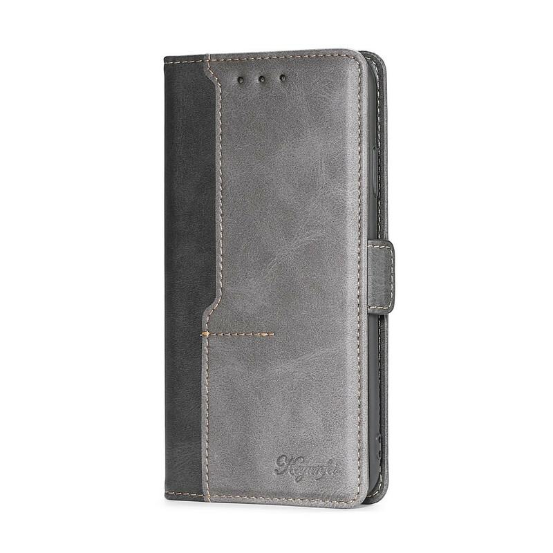 Housse Samsung Galaxy S21 5G Simili Cuir Bicolore Housse Samsung Galaxy S21 5G Simili Cuir Bicolore
