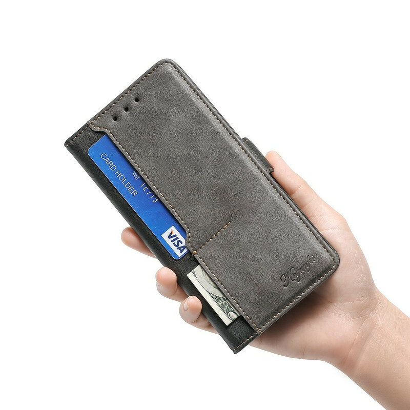 Housse Samsung Galaxy S21 5G Simili Cuir Bicolore Housse Samsung Galaxy S21 5G Simili Cuir Bicolore