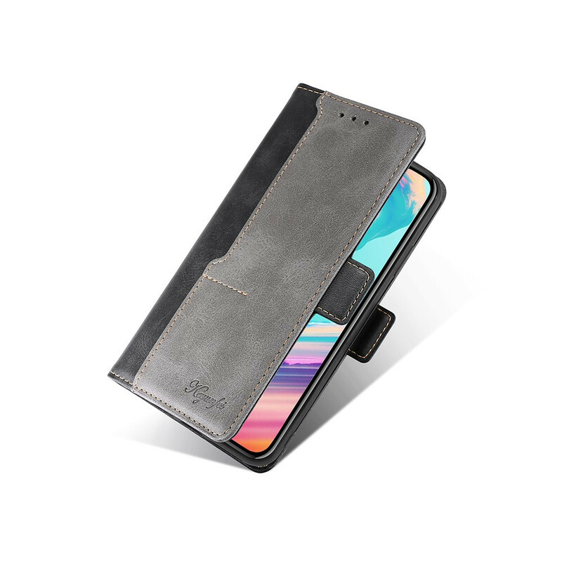 Housse Samsung Galaxy S21 5G Simili Cuir Bicolore Housse Samsung Galaxy S21 5G Simili Cuir Bicolore