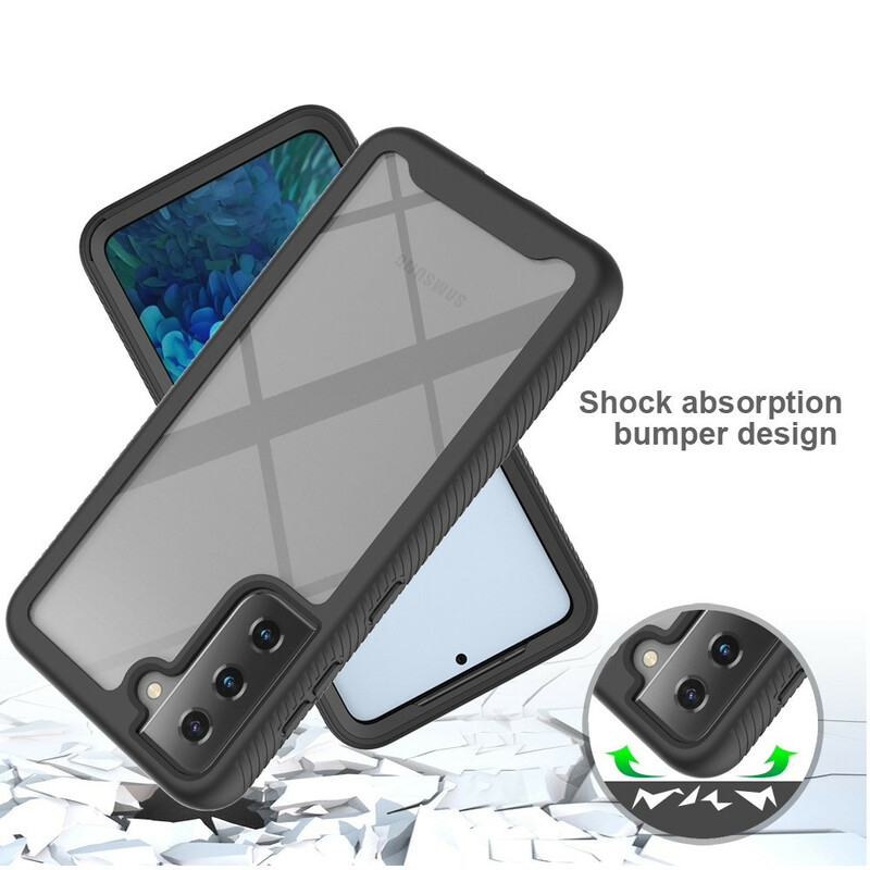 Coque Samsung Galaxy S21 5G Hybride Rebords Biseautés Coque Samsung Galaxy S21 5G Hybride Rebords Biseautés